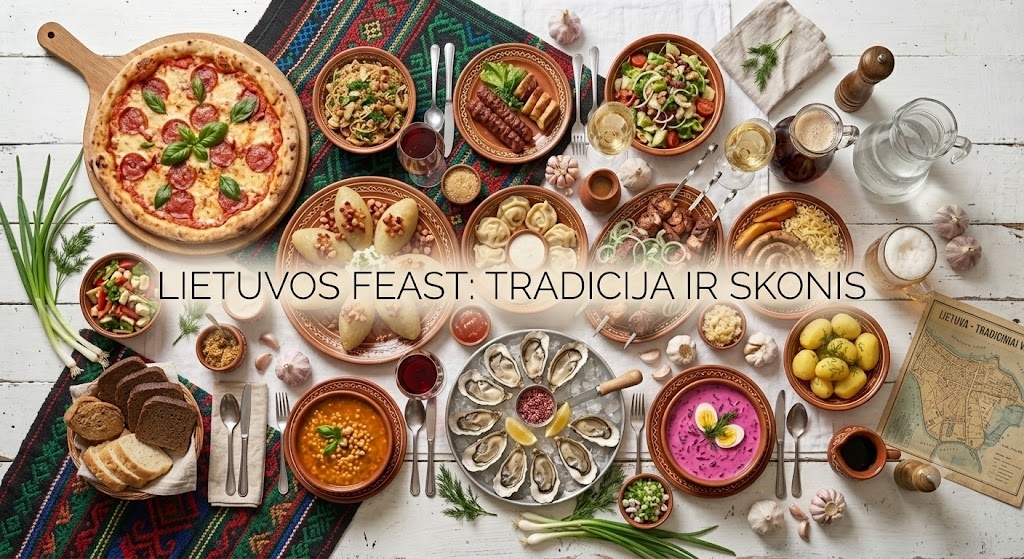 Palangos gastronomija Tradicinis žemaitiškas maistas ir šviežia žuvis Palangoje